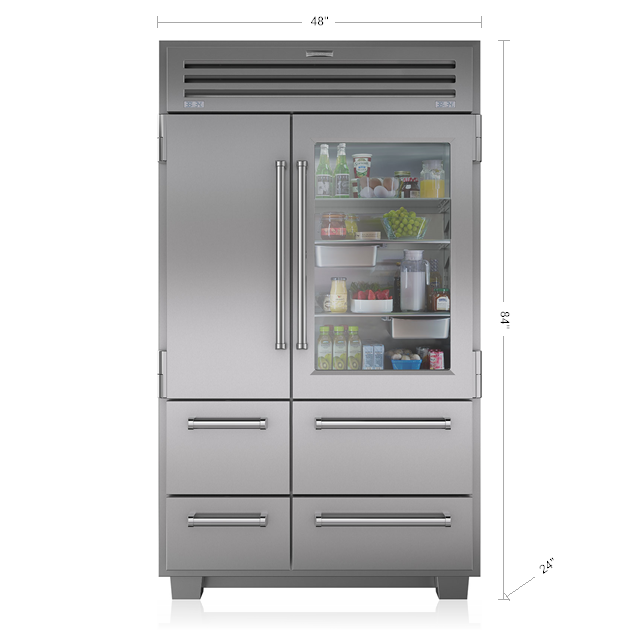 Refrigerador Embutido Wolf Side by Side